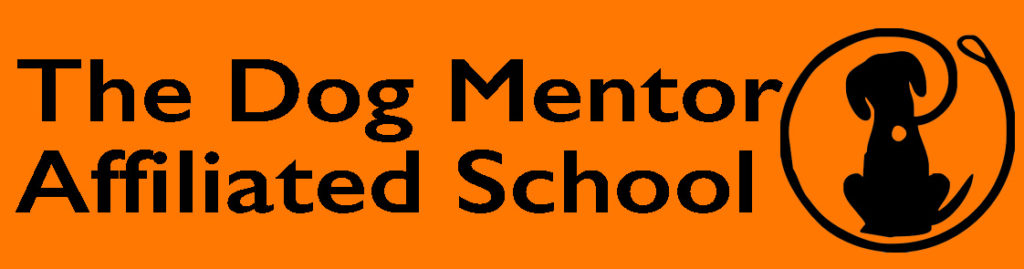 The dog mentor affiliated school logo